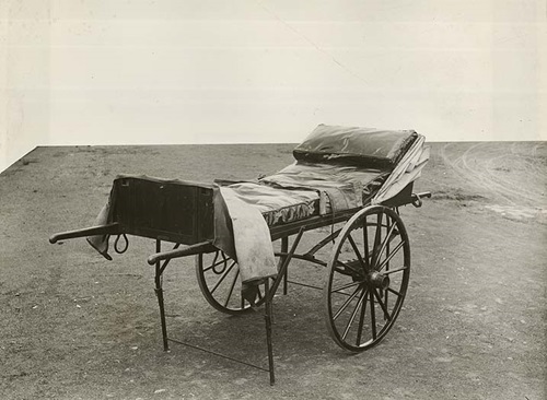 Older stretchers help illustrate how far mechanical engineering has taken medical devices