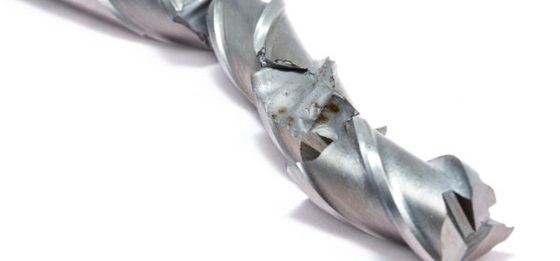 broken drill bit