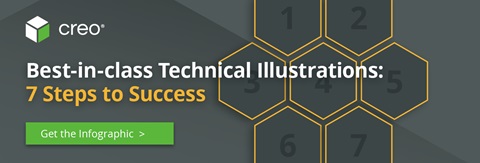 3D technical illustrations